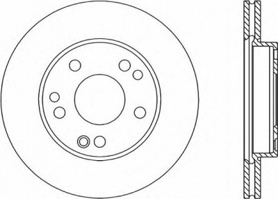 OPEN PARTS bdr130220 -  Тормозной диск